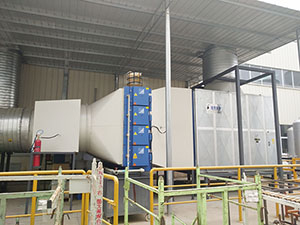 工業廢氣（UV光氧化+活性炭疽）凈化設備