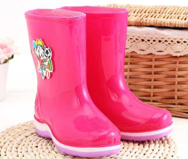 KRB-005 Hot sales anti slip fashion waterproof girls rain boots