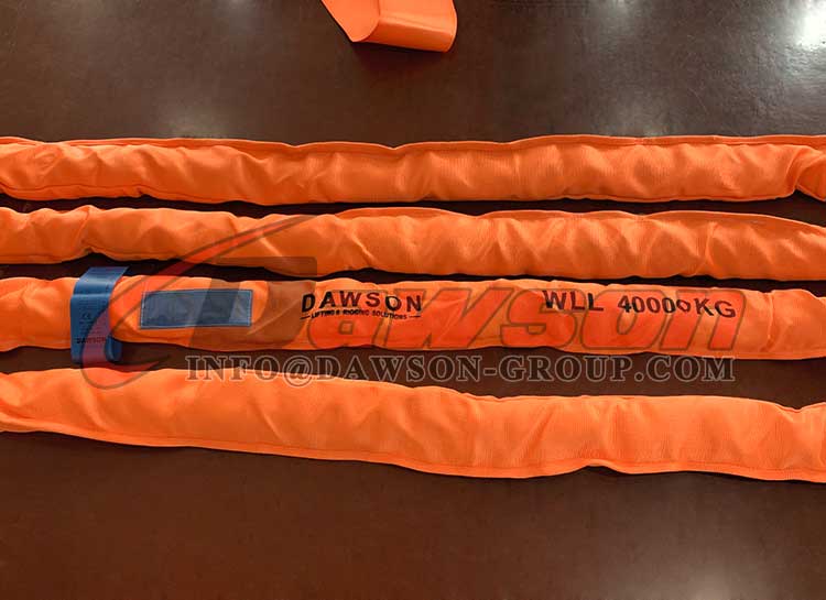 Eslinga redonda 40T para elevaci&oacute;n, eslinga redonda sin fin - Dawson Group Ltd. - Fabricante, proveedor, f&aacute;brica de China