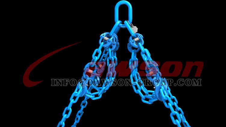 Aplicaci&oacute;n del gancho de agarre con ojo especial G100 con pasador de seguridad, gancho con ojo de acero de aleaci&oacute;n forjado de grado 100 para levantar eslingas de cadena - F&aacute;brica de China