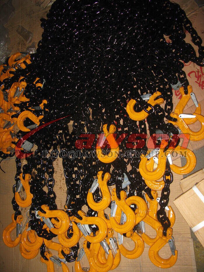Eslinga de cadena de una sola pierna de grado 80, Eslinga de cadena G80 para elevaci&oacute;n - Dawson Group Ltd. - Proveedor de China, F&aacute;brica