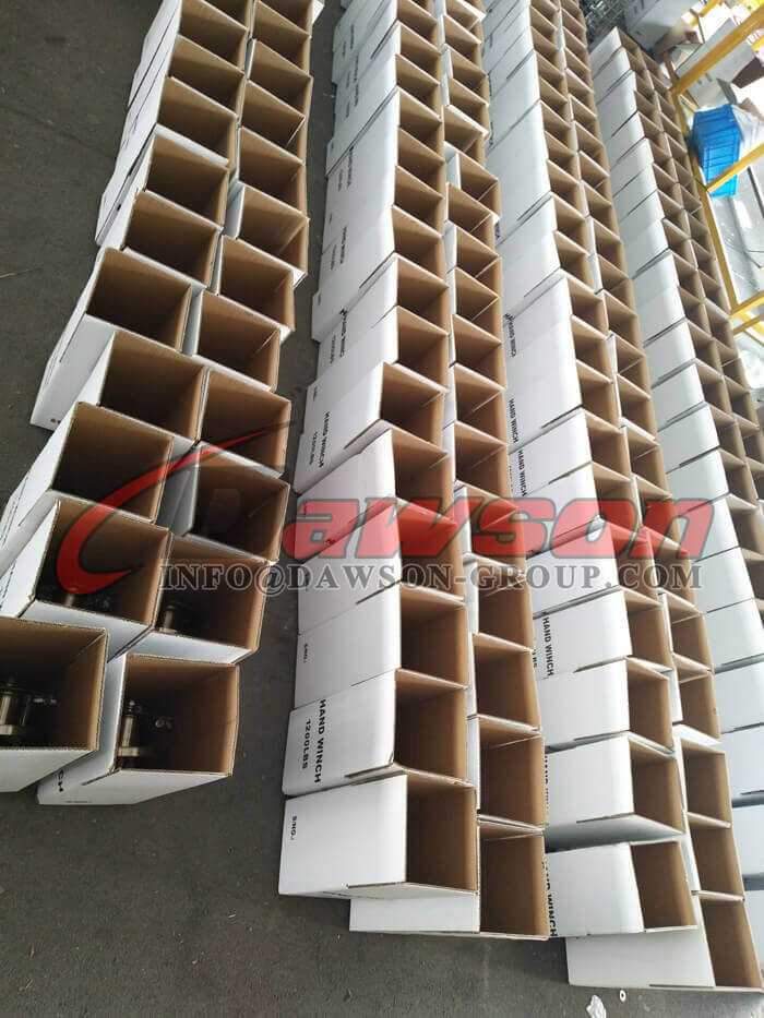 Paquete de cabrestante manual - Dawson Group Ltd. - F&aacute;brica de China