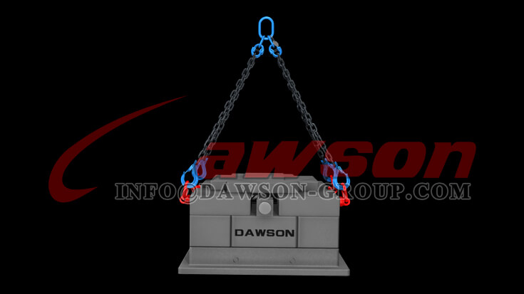 Aplicaci&oacute;n de gancho de horquilla de grado 100 con pestillo fundido, gancho de horquilla G100 - Dawson Group - Fabricante de China