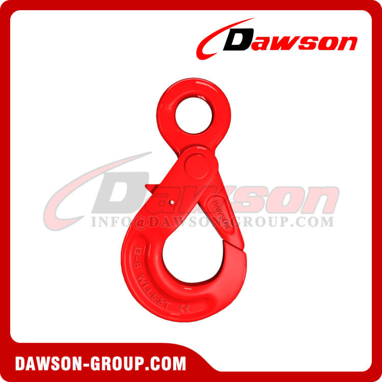 DS081 G80 Gancho autoblocante de tipo europeo para eslingas de cadena de elevaci&oacute;n de gr&uacute;as - Dawson Group Ltd. - Fabricante, proveedor de China