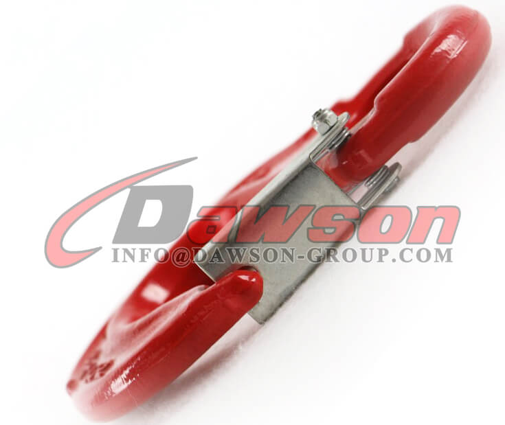 DS013 グレード 80 鍛造スチール アイ スリング フック、ラッチ付き - Dawson Group Ltd. - 中国サプライヤー