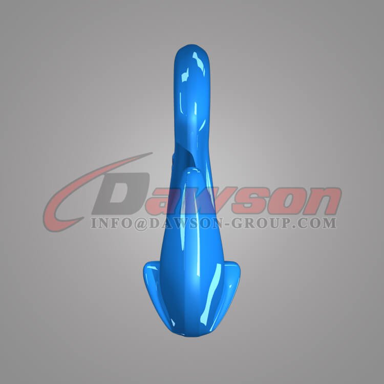 G100 Eye Shortening Cradle Grab Hook with Wings, Grade 100 Forged Alloy Steel Eye Hook for Chain Slings - Dawson Group Ltd. - China Supplier Gancho de agarre de cuna con acortamiento de ojo G100 con alas, gancho de ojo de acero de aleación forjado de grado 100 para eslingas de cadena - Dawson Group Ltd. - Proveedor de China