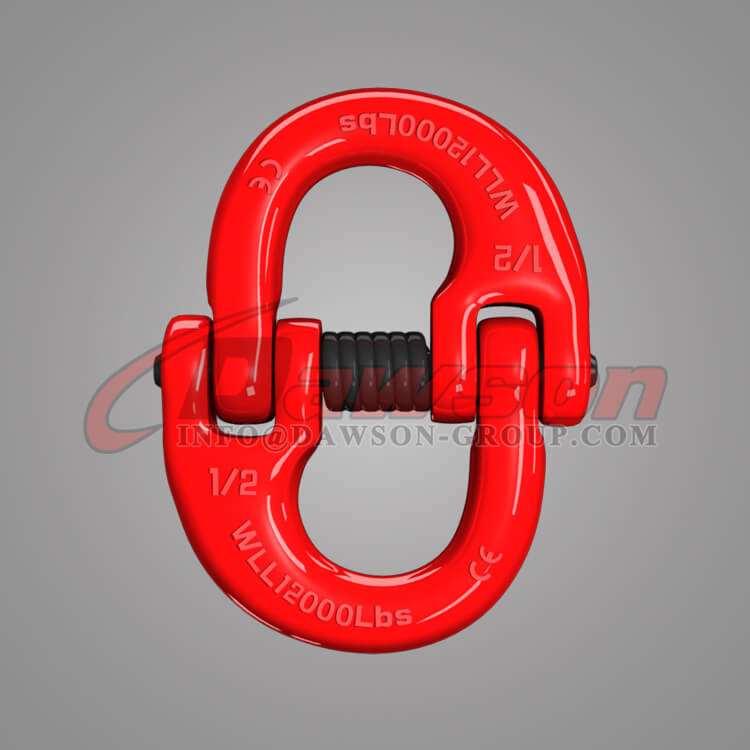 Grade 80 U.S. Type Forged Steel Connecting Link for Chain Slings - Dawson Group Ltd. - China Factory チェーンスリング用グレード 80 US タイプ鍛造スチール接続リンク - Dawson Group Ltd. - 中国工場