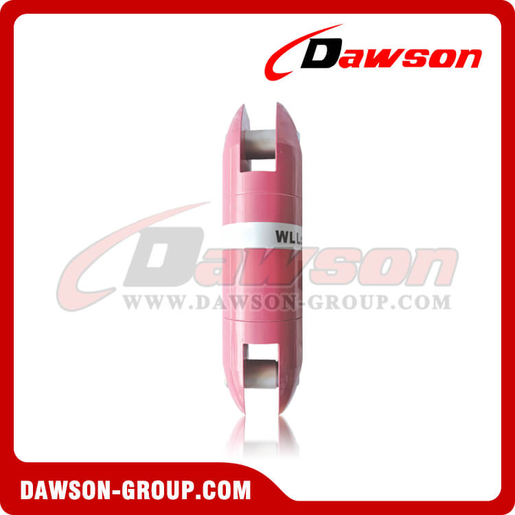 DS087Y G80 WLL 0.75-35T نمط الرصاصة الفك والفك محمل الاتصال الزاوي يدور لرفع التزوير
