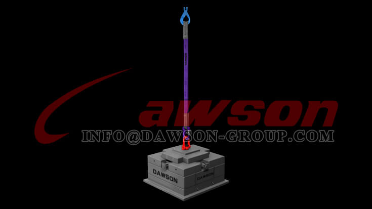 G100 ウェブ スリング フック、合成合金ラウンド スリング フックのアプリケーション - Dawson Group Ltd. - 中国工場、輸出業者