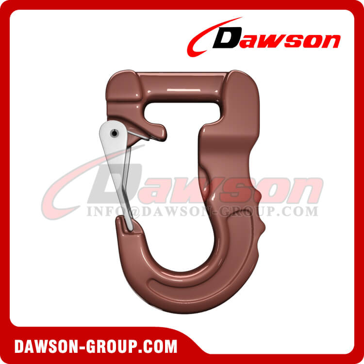 グレード 100 ウェブ スリング フック、G100 合成合金ラウンド スリング フック 6T - Dawson Group Ltd. - 中国工場
