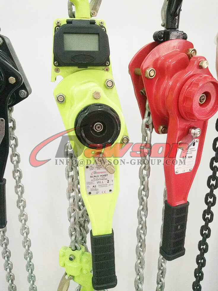 1Tonおよび2Ton用ディスプレイ付きクレーンスケールレバーホイスト - Dawson Group Ltd. - 中国メーカー、サプライヤー