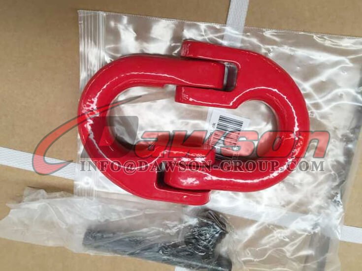 Eslab&oacute;n de conexi&oacute;n de acero forjado tipo EE. UU. de grado 80 para eslingas de cadena de elevaci&oacute;n - Dawson Group Ltd. - Fabricante de China