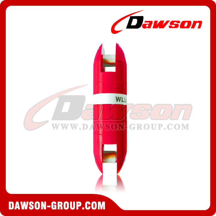 DS087Y G80 WLL 0.75-35T Mandíbula estilo bala y rodamiento de contacto angular de mandíbula giratoria para aparejos de elevación