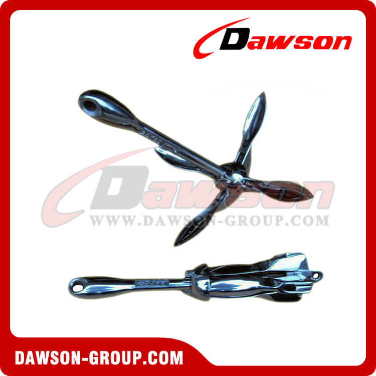 Stainless Steel 316 Folding Anchor Type A / Boat Fitting Folding Grapnel Anchor - Dawson Group Ltd. - China Manufacturer, Supplier, Factory Ancla plegable de acero inoxidable 316 tipo A / Ancla de rezón plegable para montaje de embarcaciones - Dawson Group Ltd. - Fabricante, proveedor y fábrica de China