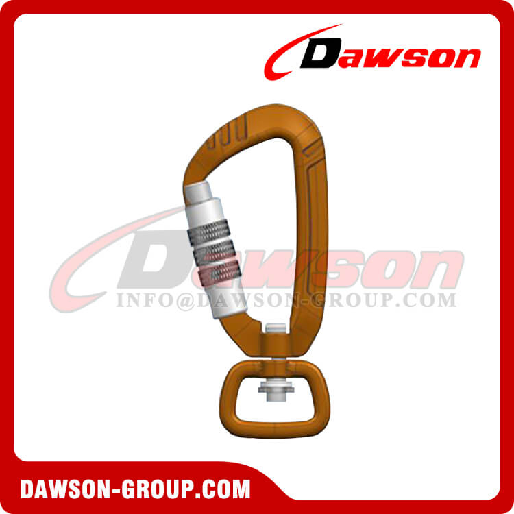 DS7803D4TN Hebilla de seguridad para escalada, mosquetón de aluminio