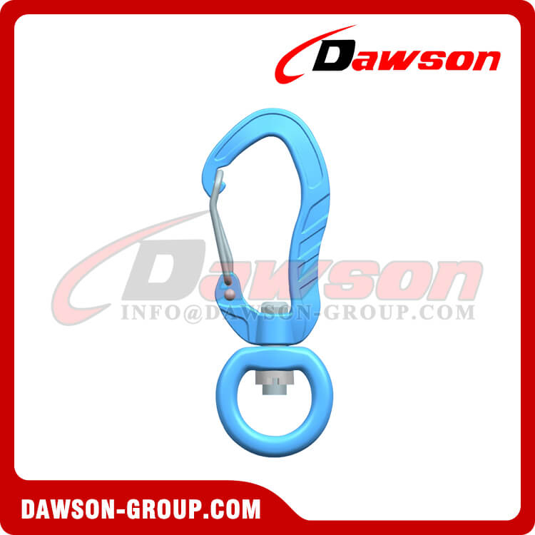 Mosquetón de aluminio DS7805D1S, gancho de seguridad de aleación de aluminio