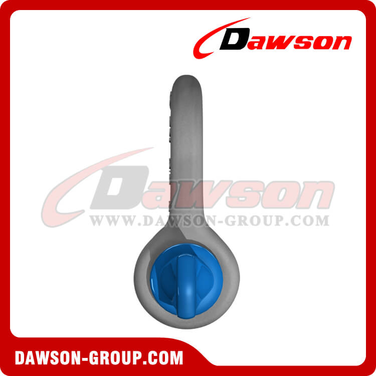 Dawson Brand Hot Dip亜鉛めっきタイプのチェーンシャックル（ねじピン付）
