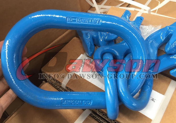 Conjunto de elo mestre grau 100 com gancho de 4 garras - Dawson Group Ltd.