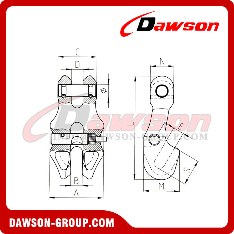 Embrague de horquilla DS638 G80 - Dawson Group Ltd - Fabricante, proveedor y f&aacute;brica de China