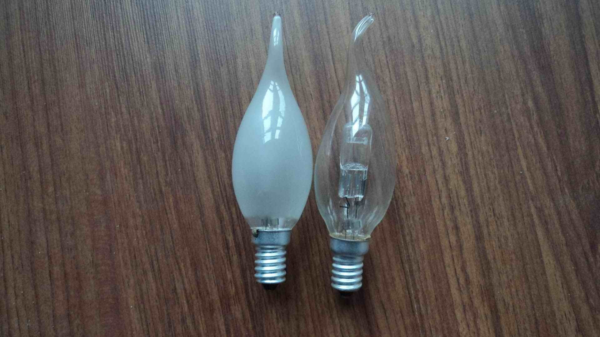 Eco Energy Saving C35 Halogen Bulb with CE, RoHS Approved