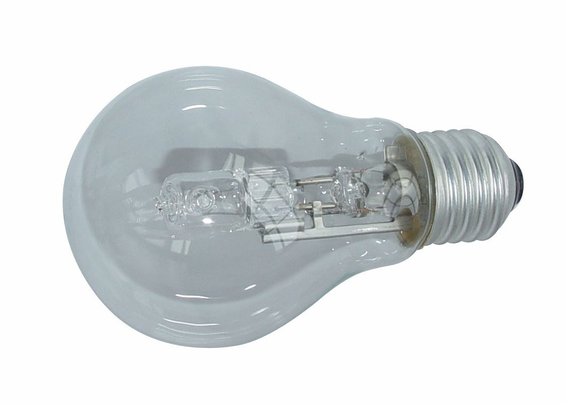 A55 220-240V 70W E27 Energy Saving Halogen Lamps in Classic Shapes