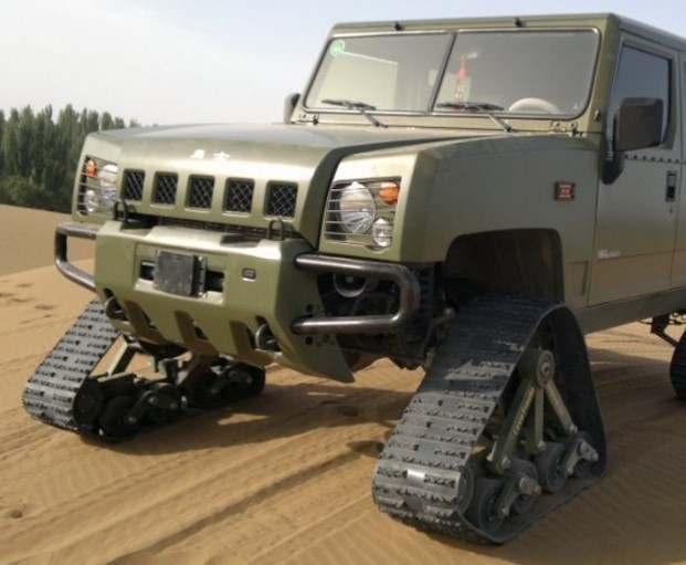 Rubber Track Conversion System (Military Version) (KCM-LE400)
