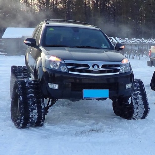 Snow Rubber Track Conversion System for SUV/Pickup/Offroad/ATV/UTV