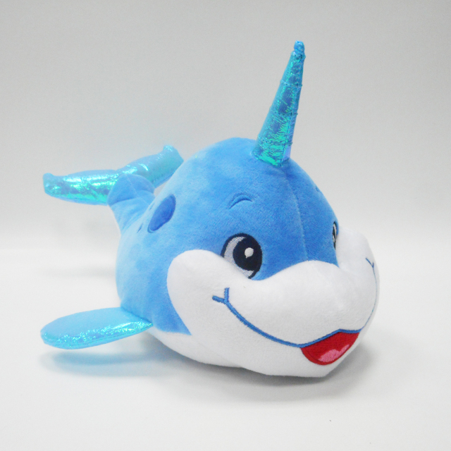 Custom Unicorn Dolphin Toys Funny Sea Animal Plush Toys