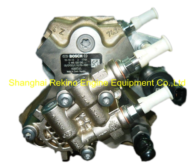 4988595 0445020045 BOSCH common rail fuel injection pump for Cummins ISBE ISDE