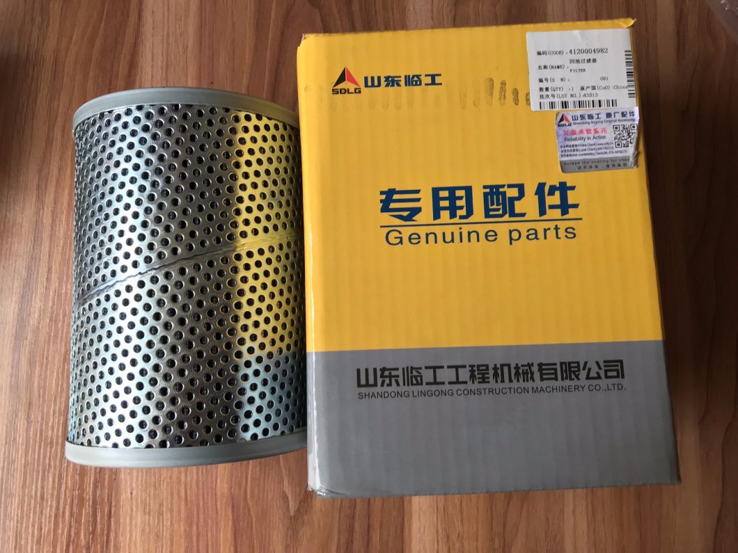 Wheel Loader Spare Part 4120004982 Filter for Sale