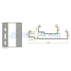 Door Fram Roll forming machine