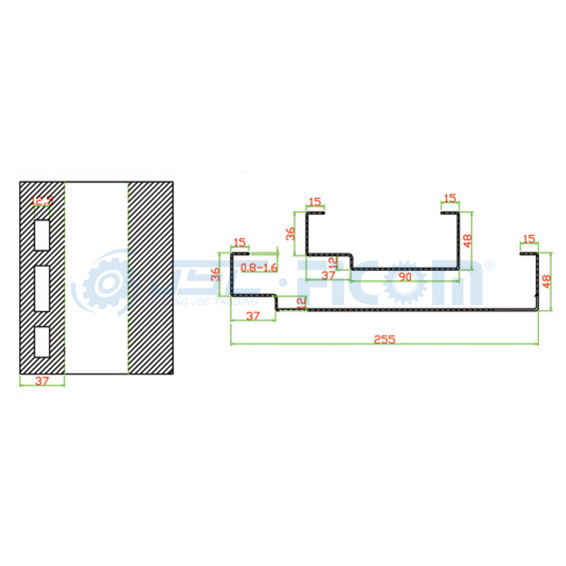 Door Fram Roll forming machine