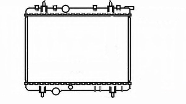 Radiator for PEUGEOT