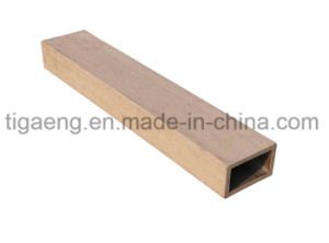 Decking r&eacute;sistant au feu &agrave; extr&eacute;mit&eacute; &eacute;lev&eacute; de la protection de l'environnement WPC pour le Canada