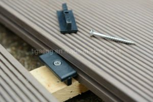 Decking de Materials/WPC/rev&ecirc;tement d&eacute;coratifs ext&eacute;rieurs compos&eacute;s en plastique en bois de mur