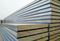 Panneaux &quot;sandwich&quot; ignifuges isol&eacute;s de laines de roche de toit pour le garage/m&eacute;moire/centrales