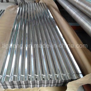 Le zinc de prix usine a enduit la toiture en m&eacute;tal/la tuile de toit galvanis&eacute;e par onde