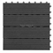 Tuile en bois ext&eacute;rieure de Decking de PE/anti plancher UV d'Outerior DIY WPC