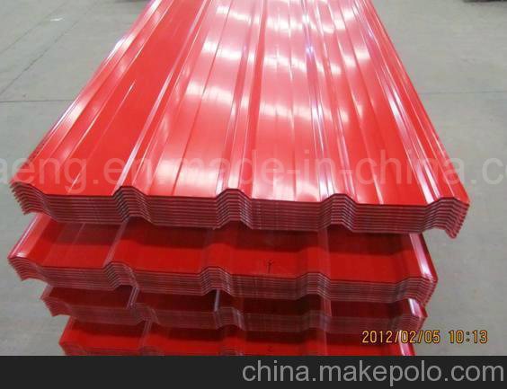18/28 Gauge Corrugated Prepainted Galvanized Steel Roofing Sheet in Africa