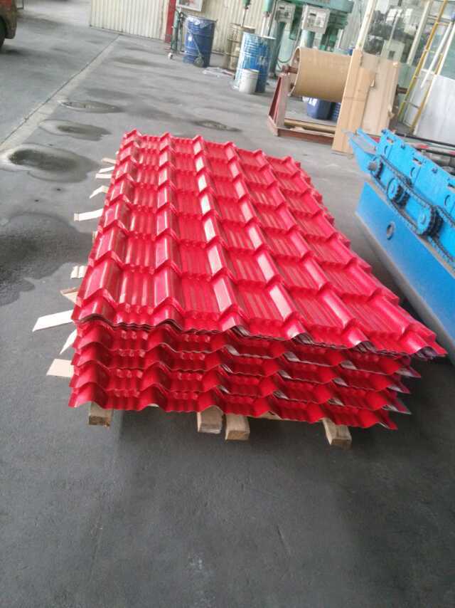 PPGI Waved Steel Sheet/Color-Coated Glazed Roof Tiles
