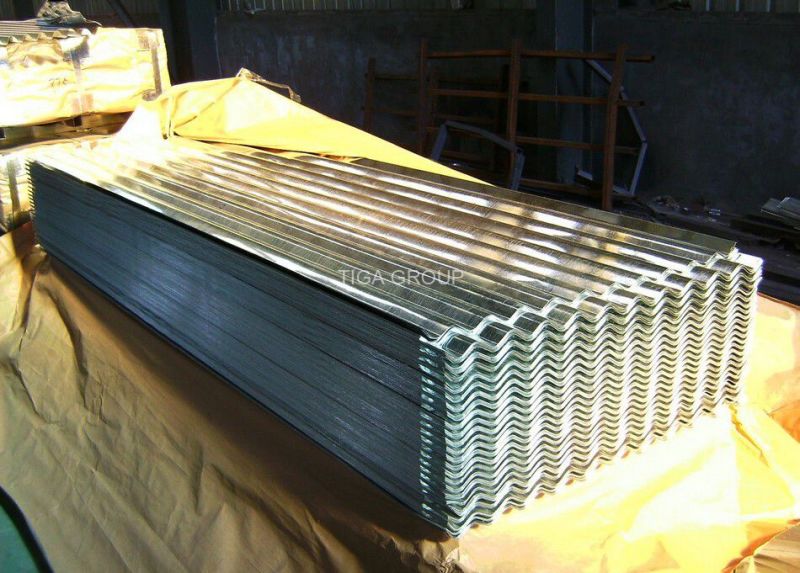 0.5mm Galvalume Corrugated Steel Sheet Alu-Zinc Coated Roofing Sheet