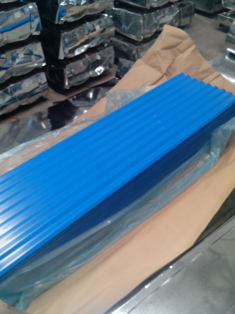 China Wholesale Price Gi Corrugated Roofings/ Color Coated Metal Roofing Tile