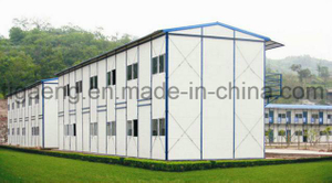 Sanwich Panel Prefab House with Light Steel Structure