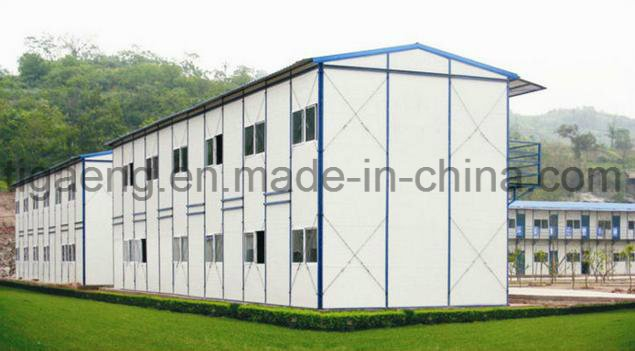 Sanwich Panel Prefab House with Light Steel Structure
