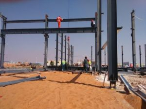 Estructura de acero de la alta calidad prefabricada del bajo costo para el almac&eacute;n