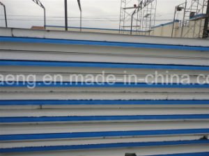 El panel de emparedado aislado acero del color EPS para la azotea y la pared