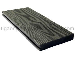 2017 suelo antirresbaladizo del Decking del nuevo dise&ntilde;o WPC para al aire libre