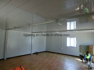 Soluci&oacute;n r&aacute;pida y eficiente del edificio prefabricado del envase de la cubierta