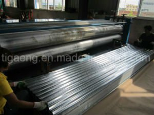 Hdgi lamin&oacute; el azulejo de material para techos galvanizado acanalado del hierro