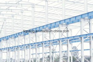 Almac&eacute;n prefabricado del marco porta de acero f&aacute;cil de la asamblea